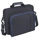 ELECTROPRIME Black Dustproof Shoulder Bag Carry Travel Cases for PS4/Slim Game Consoles