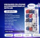Wholesale Mobile Accessories - 139 HQ Pieces COUNTER-TOP Display By Wegacell