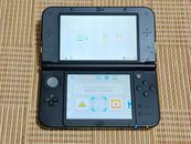New Nintendo 3DS XL LL lime Black Console Stylus Working Tested Japanese ver