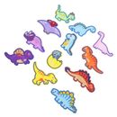  2 Bags Dinosaur Stickers Costume Animals for Kids Embroidered Repair Applique