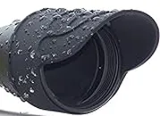 DOWN UNDER OUTDOORS Silicone Rubber Scope Binocular Cover Sunshade Rain Cap Eye Piece Objective Lens Spotting Optics Flip Up Protector 40mm 44mm 50mm 56mm Sold Individually (Small)