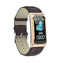 KHDWOB KSD AK12 - Reloj inteligente de color para mujer, pulsera deportiva de salud Ip68, impermeabile, pulsera inteligente de TPU PK X3 relojes inteligentes (C)