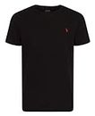 Polo Ralph Lauren Men's Crew Neck T-Shirt (X-Large, Black)