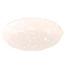intérieur Nordic Modern Dimmable LED Ceiling Light - Full of Stars Design - Ideal for Kids' Rooms, Bathrooms, Washrooms, & Hallways - Close to Ceiling Light Fixtures (Couleur : 11.8in, Taille : Step