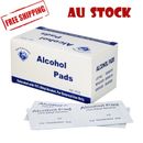 100-1000x Alcohol Prep Pads Swab Wipes 75% Ethyl Cleaning Sterile General USE AU