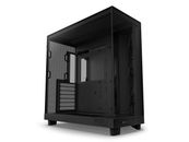 NZXT H6 FLOW Compact Dual-Chamber Mid-Tower Airflow Case, Black, CC-H61FB-01