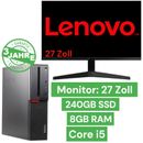 All-in-One Lenovo ThinkCentre M910s Lenovo Monitor 27 Zoll Office Business PC