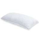 PureComfort Memory Foam Pillow - Neck & Shoulder Pain Relief Pillow - Adjustable Hypoallergenic Memory Foam Pillow for Back, Stomach, or Side Sleepers (King)