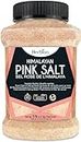 Herbion Naturals Himalayan Pink Salt - Fine Grain - 5 lb. (2.2 Kg) Unbreakable Jar - Kosher Certified - GMO-Free - Vegan - Supreme Quality - Chemical Free