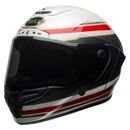 Bell Race Star LT RSD Formula Helmet - WHITE/RED - SIZE LARGE