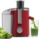 Sifene Juicer, Compact, High-speed, 2.5" Chute, Easy Use/Clean, BPA-free Stainless Steel in Red | 12.99 H x 11.42 W x 7.28 D in | Wayfair