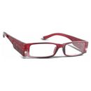 PS Designs 02127 - Cranberry - 1.25, Bright Eye Readers (PRG6-1.25) 1.25 Magnification LED Reading Glasses