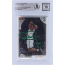 Paul Pierce Boston Celtics Autographed 1998-99 Topps Chrome Green Ink #135 Beckett Fanatics Witnessed Authenticated 10 Rookie Card with "HOF 21" Inscription