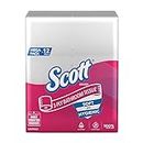Scott 3 Ply Toilet Paper - 12 Toilet Tissue Rolls x 160 Pulls (1920 Pulls)- Bathroom Tissue From Kimberly Clark, White
