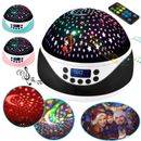 LED Star Projector Night Galaxy Light Rotation Lamp For Night Party Room Decor