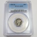 1916 D PCGS AG3 - Silver Mercury Dime - 10c US Coin #47399A