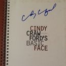 Cindy Crawford SIGNED Basic Face Makeup Color Eyes Fashion Model  Photos HC