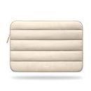 Vandel Puffy 15-16 Inch Beige Laptop Sleeve for Women and Men. MacBook Pro 16 Inch Case, Cute Computer Sleeve Carrying Case Laptop Bag/Asus/Dell/HP 15.6 Inch Laptop Cover