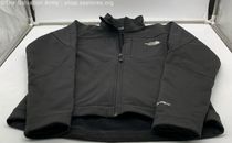 The North Face Men's Black Apex Long Sleeve Full Zip Jacket Size Measured