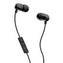 Skullcandy Jib In-Ear Wired Earbuds, Noise Isolating Sound, Microphone, Works with Bluetooth Devices and Computers - Black