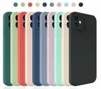 Case For iPhone 15 14 Pro Max Plus 13 11 12 XR 7 8 SE Shockproof Cover Silicone