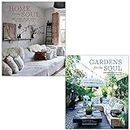 Home for the Soul & Gardens for the Soul By Sara Bird, Dan Duchars 2 Books Collection Set