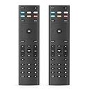 【Pack of 2】 Universal Remote Control XRT136 for VIZIO Smart TV Remote Replacement for LED LCD HD 4K UHD HDR Smart TVs