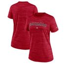 Women's Nike Red Tampa Bay Buccaneers Sideline Velocity Performance T-Shirt