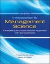 Introduction to Management Science: A Modeling and Case Studies Approach 5th Ed.
