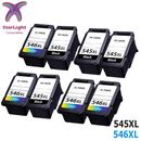 Ink Cartridge 545 546XL For Canon Pixma IP2800 MG2400 MG2455 LOT