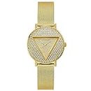 GUESS Iconic Collection Analog Gold Dial Women's Watch-GW0477L2