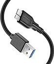 rts High Speed Portable External Hard Drives Disk HDD USB 3.0 Cable Upto 5 Gbps Data Transfer Converter Cable Compatible with Seagate wd Samsung Sony HP Toshiba Hitachi Transcend Sony Desktop Laptop