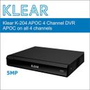 Klear K-204 APOC 4-Kanal DVR