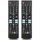 Universal for LG Smart TV Remote Control Replacement (Pack of 2)
