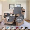 Waterproof Recliner Chair Covers for Dogs/Cats/Pets with Non Slip Elastic Strap