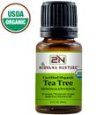OrganicTea Tree Essential Oil USDA Certified 100% Pure Therapeutic Grade Natural
