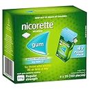 Nicorette 2mg Quit Smoking Regular Strength Icy Mint Gum Nicotine Mint Pocket Pack, 100 count, Pack of 100