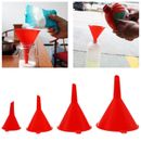 Automotive Funnels Plastic 4Pack Food Grade for Gas Canning Transferring