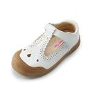 DREAM PAIRS Kids Ballerines Fille Mary Jane Chaussures Plates Confortable Ballerine Classique Blanc SDFL2402K Taille 23