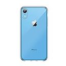 Amazon Brand - Solimo Basic Back Cover for iPhone XR (Silicone | Transparent)