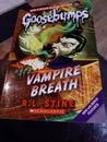 😇 R.L. Stine Goosebumps 2016 Vampire Breath paperback book vgc kids childs