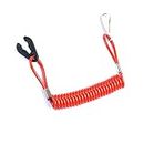 Boat Safety Kill Stop Switch Connector Lanyard Cord Replacement for Yamaha Outboard Mercruiser Marine Tohatsu Honda Engine Motor Kill Switch Tether Red Replace 6E9-82575-00 6E9-82575-01 6E9-82575-02
