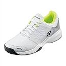YONEX Lumio 3 Power Cushion Tennis Shoes, White/Lime