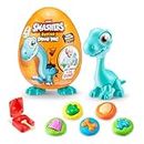 Smashers Junior Dino Dig Uovo grande Oltre 18 sorprese, combinazioni, stampo, dinosauro, giocattoli per la prima infanzia, costruire il gioco sensoriale, per bambini da 18 mesi a 3 anni (Brontosaur)