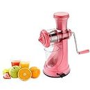 Primelife Hand Fruit Juicer Vegetable Mixer Grinder Only By With Primelife Seller Pink