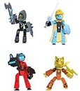 Zing StikBot Legendz Series 2 - Includes MERC, Doctor Nevermore, Bolt, Kallista - Collectible Action Figures and Accessories, Stop Motion Animation, Ages 4 and Up