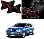 Auto Pearl Strip Red Car Neck Cushion/Neck Pillow -Kwid Climber