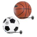 Organize Boys' Basketball and Football Equipment Easily with this Rack Set