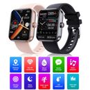 Reloj inteligente para hombre/mujer reloj inteligente Bluetooth reloj deportivo para iPhone Samsung