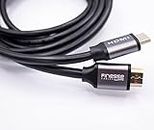 Finesse Cables 3M HDMI Cable v1.4 lead HIGH SPEED Long Lead with Ethernet ARC 3D | Full HD 1080P PS4 Xbox One Sky HD TV Laptop PC Monitor CCTV